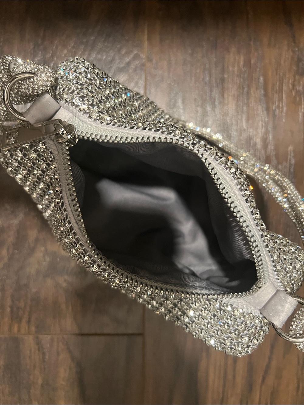 Scoop Crystal Mesh Evening Mini Bag - Picture 2 of 3